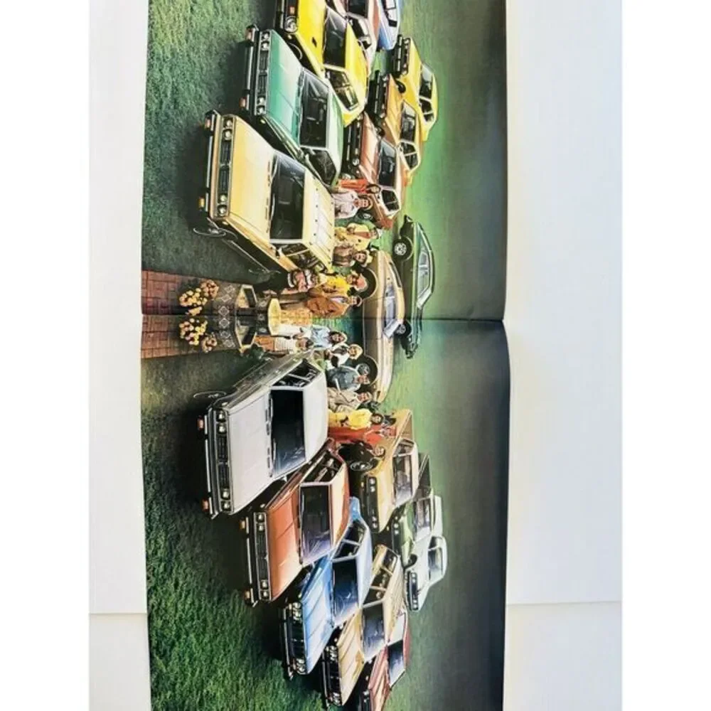 1978 DATSUN DLX COLOR CATALOG Brochure 18 Page 280Z Trucks‎ 510 200SX Nissan